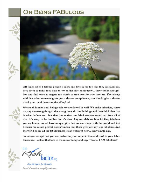 2015.12.17 On Being Fabulous